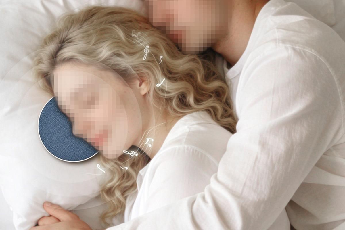 Under Pillow Speaker for Sleeping Wireless Bluetooth Sleep Aid Pillow Speaker V1263-JX-6261