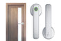 5 in 1 Smart Door Lock Fingerprint Door Knob with IC Cards and Backup Keys - Silver V1263-JX-6264-1
