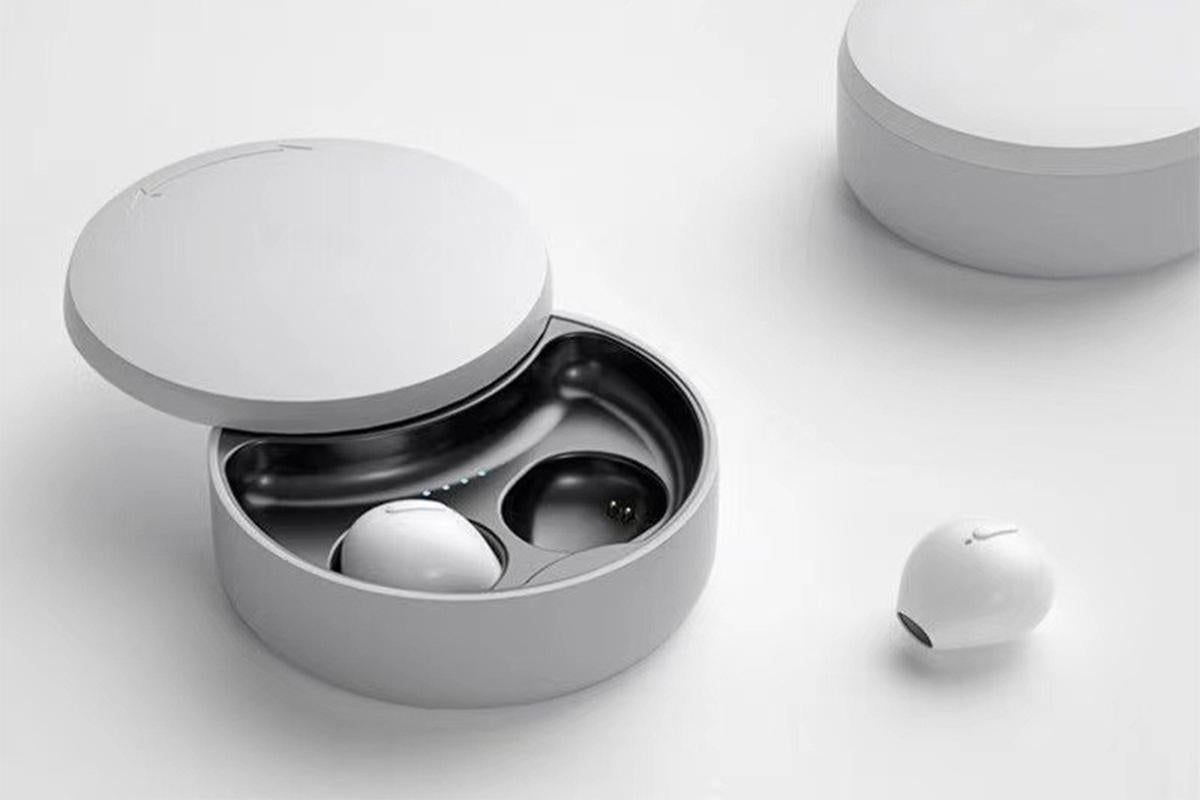 Sleep Earbuds for Side Sleepers Bluetooth Mini In-Ear Headphones for Rest - White V1263-JX-6266-3