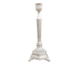Glossy Candlestick Holder-Silver Short V1263-JX-627