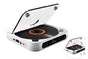 Portable CD Player Bluetooth 5.3 with HiFi Speakers Rechargeable Walkman Supports CD USB MP3 for Home - White V1263-JX-6271-3