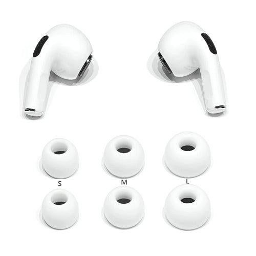 Replacement Ear Tips for AirPods Pro Memory Foam Ear Buds Anti-Slip Eartips with Portable Storage Box -Gray V1263-JX-6275