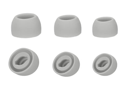 3-Pair Silicone Replacement Ear Tips for Samsung Galaxy Buds Pro - Light Grey V1263-JX-6278-1