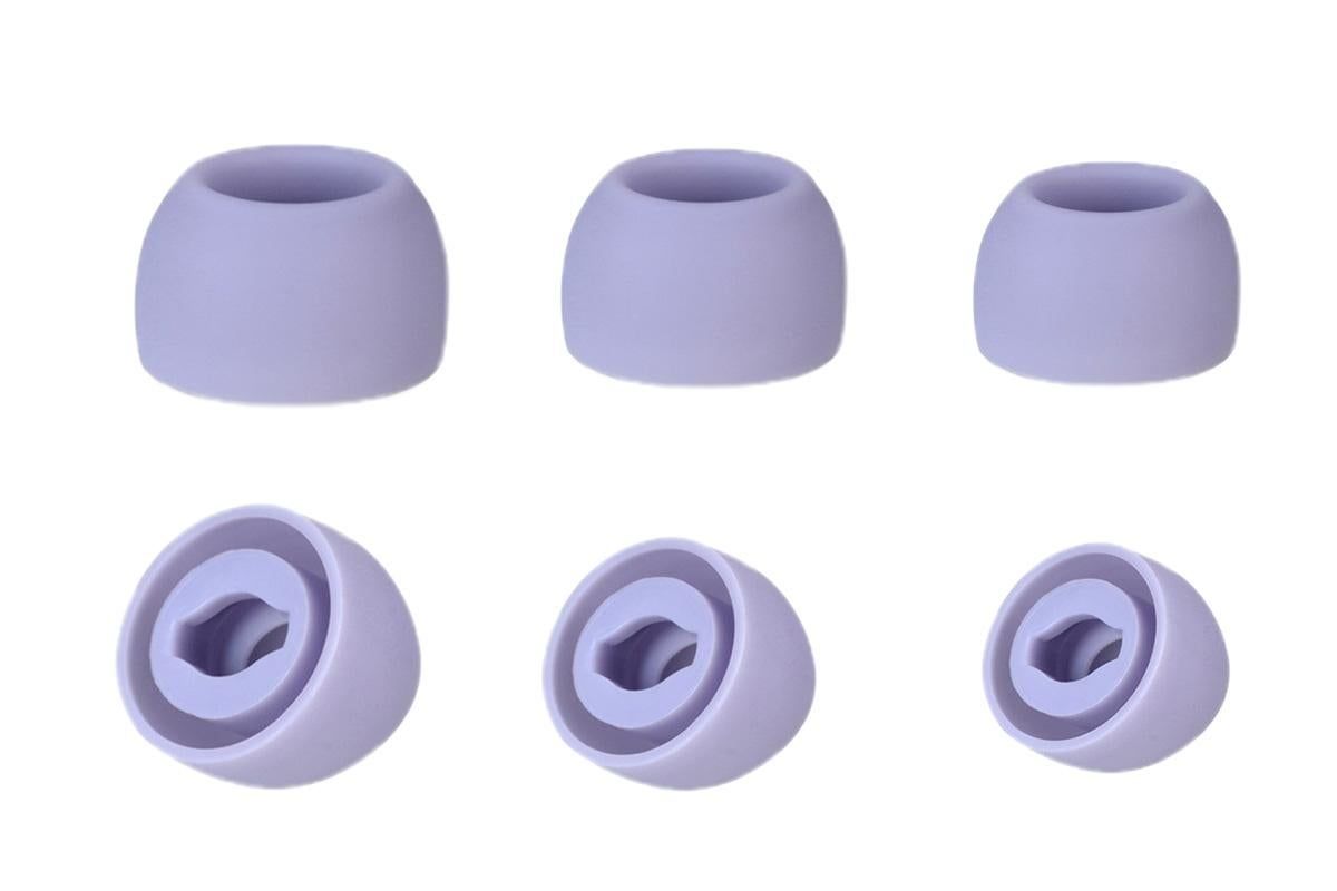 3-Pair Silicone Replacement Ear Tips for Samsung Galaxy Buds Pro - Purple V1263-JX-6278-3