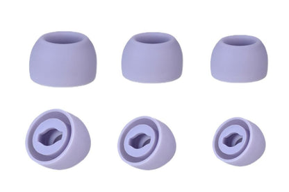 3-Pair Silicone Replacement Ear Tips for Samsung Galaxy Buds Pro - Purple V1263-JX-6278-3