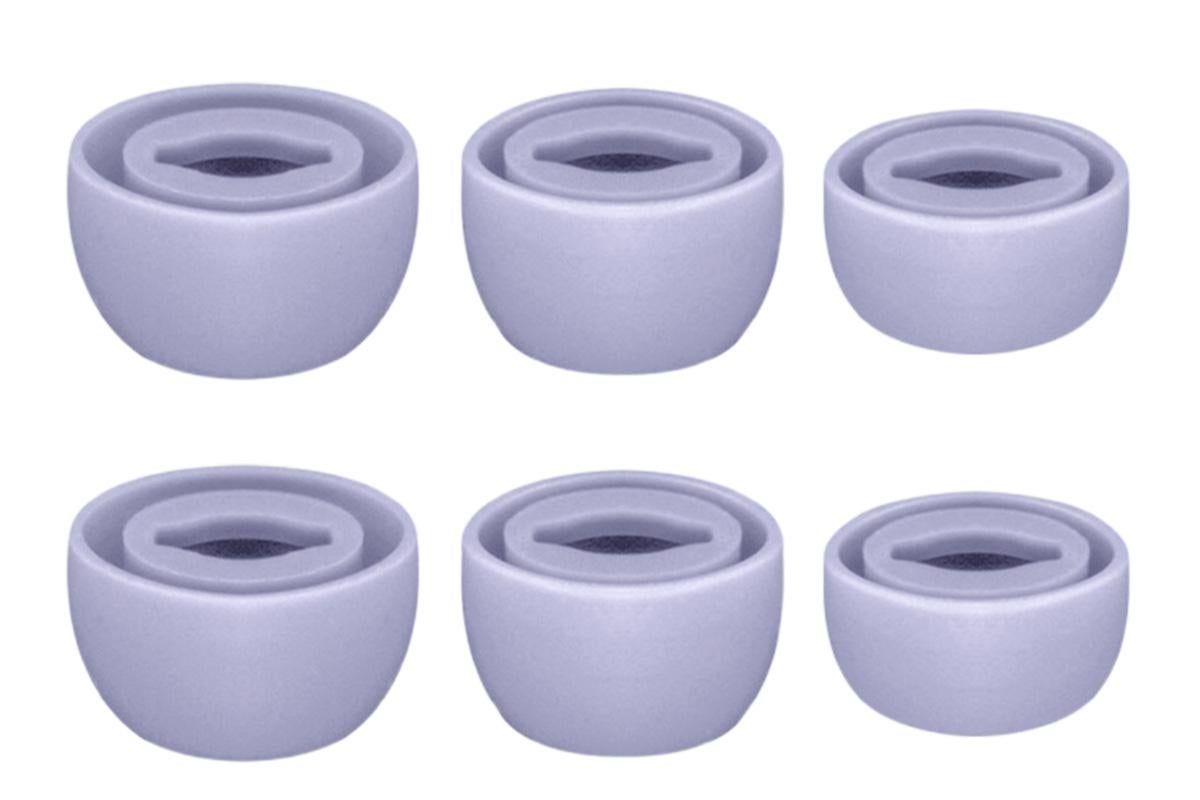 3-Pair Silicone Replacement Ear Tips for Samsung Galaxy Buds Pro - Purple V1263-JX-6278-3