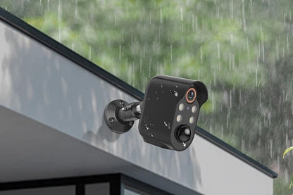 Security Cameras Wireless Outdoor Home Indoor Camera with Color Night Vision Motion Detection -Black V1263-JX-6284-1