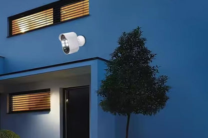 Security Cameras Wireless Outdoor Home Indoor Camera with Color Night Vision Motion Detection -White V1263-JX-6284-2