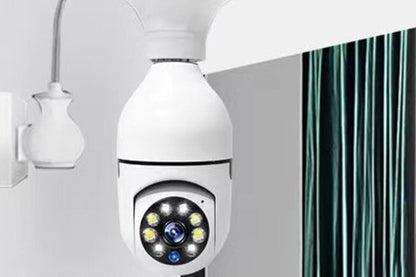 Light Bulb Security Camera HD WiFi IP Security Lamp Camera Bulb Light Camera Wireless WiFi Light Security V1263-JX-6286
