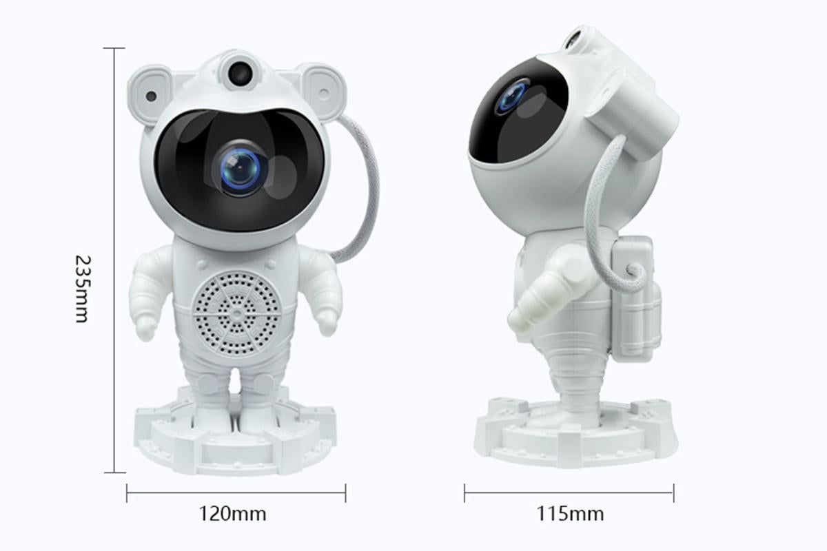 Astronaut Galaxy Projector Star Projector Bluetooth Speaker White Noise V1263-JX-6289