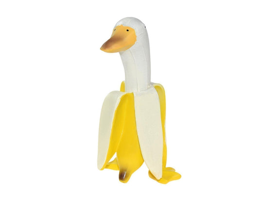 Duck Resin Statue Banana Duck Shape Unique Design Waterproof Duck Gardening Decoration for Outdoor V1263-JX-629