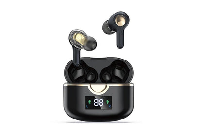 Wireless Earbuds Bluetooth Headphones Wireless Charging Case LED Display Over Ear Buds Mini Wireless Earbuds V1263-JX-6297
