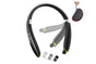 Bluetooth Headphones Foldable Bluetooth Neckband Headphones, Wireless Sports Headset with Built-in Mic - Black V1263-JX-6301