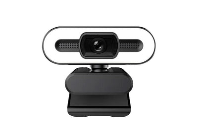 4K Webcam for PC with Light Computer Camera with Built-in Microphone Plug & Play USB Webcam V1263-JX-6303
