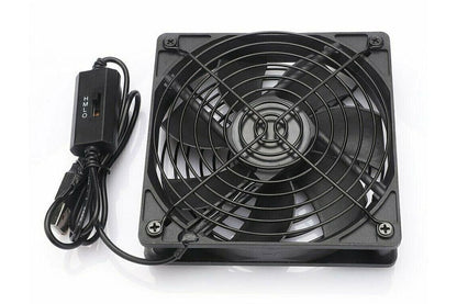 USB Cooling Fan with Speed Controller for Computer Case PC CPU Case DC 5V Office Use V1263-JX-6308
