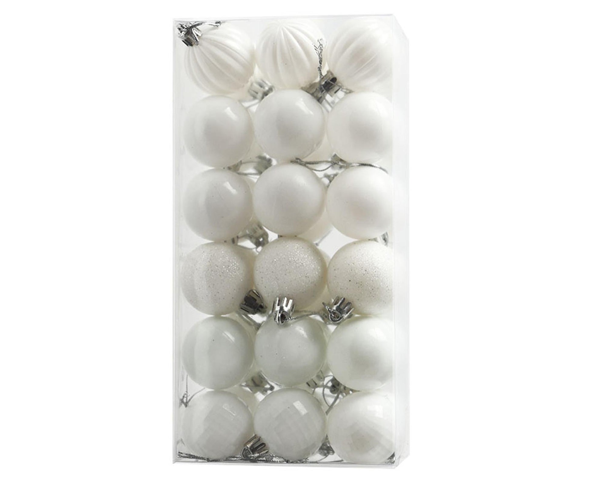 Xmas Party Balls-White V1263-JX-631