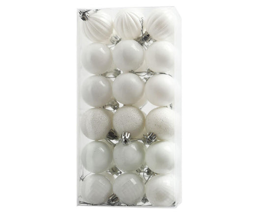 Xmas Party Balls-White V1263-JX-631