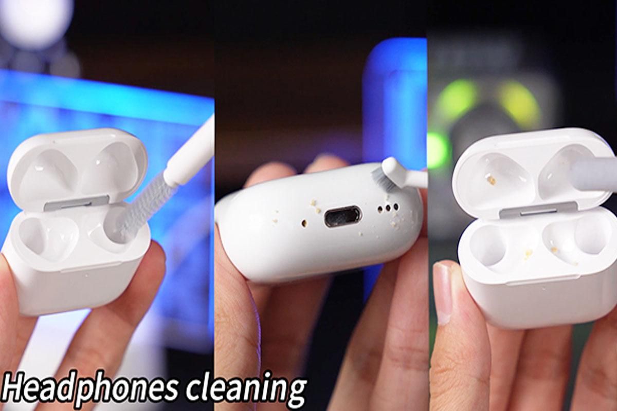 32-in-1 Multi-Functional Cleaning Kit for Electronics inlcuding Headphones Keyboard Cleaning Kit Earbud V1263-JX-6311