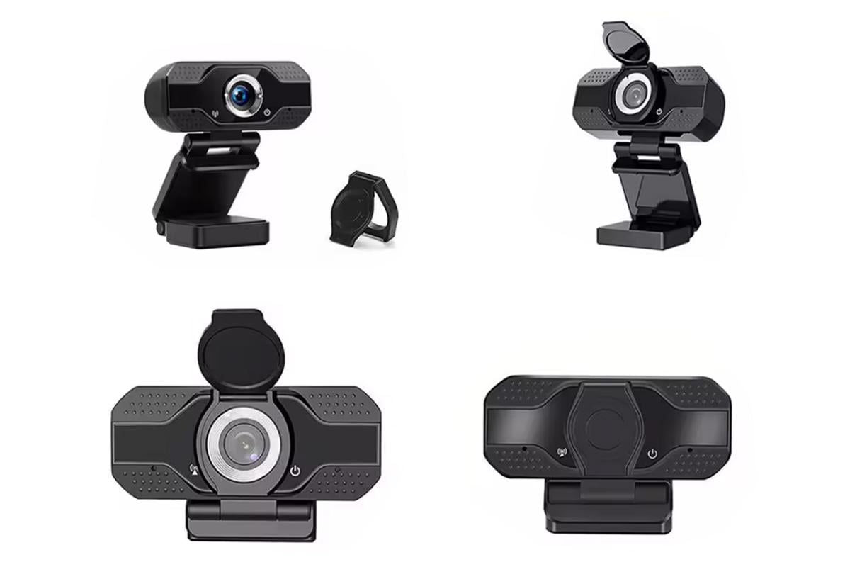 1080P Full HD USB Webcam with Microphone for PC Desktop and Laptop V1263-JX-6318