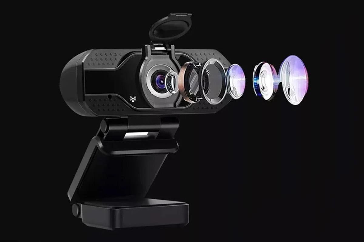 1080P Full HD USB Webcam with Microphone for PC Desktop and Laptop V1263-JX-6318