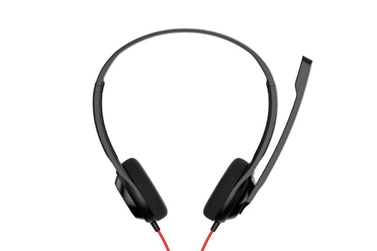 Dual-Edge USB-C Wired Headset with Clear Mic Lightweight Office Headset for PC/Mac V1263-JX-6322