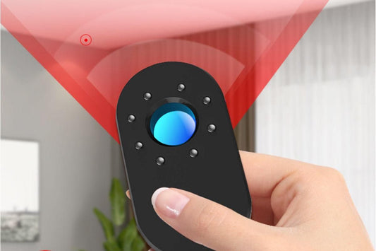 Anti-Spy Camera Detector Portable Pinhole Lens Detect Gadget Anti-Peeping Security Protection Bug Detector V1263-JX-6327