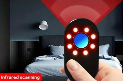 Anti-Spy Camera Detector Portable Pinhole Lens Detect Gadget Anti-Peeping Security Protection Bug Detector V1263-JX-6327
