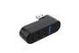 4 Port USB Hub Rotatable 180 Degrees USB Splitter with Type-C for Laptop - Black V1263-JX-6328-1