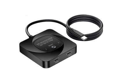 2 Computers USB-C Bidirectional Switcher Support HDR 10Gbps Data Transmission V1263-JX-6338