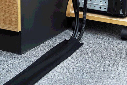 Cable Grip Strip Floor Cable Cover Protect Cords V1263-JX-6343