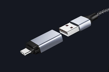 2 in-1 Wireless Adapter Bluetooth Car Play Dongle Wireless CarPlay and Android Auto Adapter for iPhone V1263-JX-6345