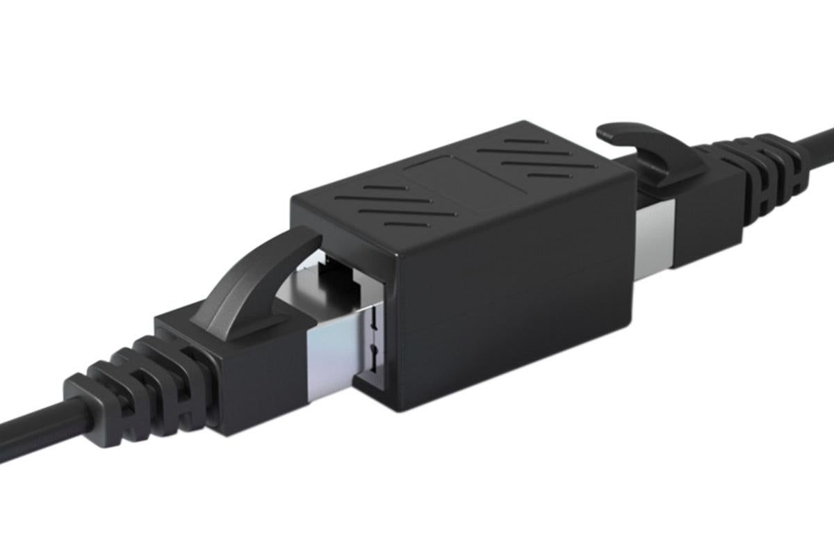 5-Pack RJ45 Ethernet Cable Coupler Inline Adapter Network Extender Connector V1263-JX-6348