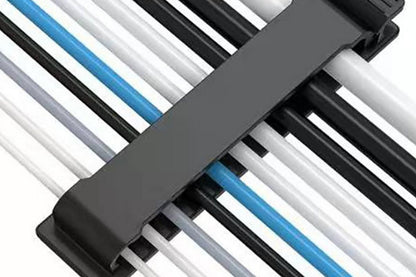 Set of 4Pcs Multi Slots Self Adhesive Cable Holder Cable Clips V1263-JX-6350