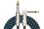 3m Electric Guitar Cord Cable 6.35mm Jacks For Amp Pedals Instrument V1263-JX-6353