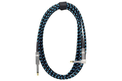 3m Electric Guitar Cord Cable 6.35mm Jacks For Amp Pedals Instrument V1263-JX-6353