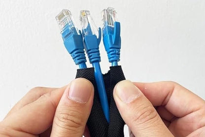 No Chew Cord Protector for Pets Bite Resistant Cable Sleeve for Cats Dogs Rabbits - S V1263-JX-6355