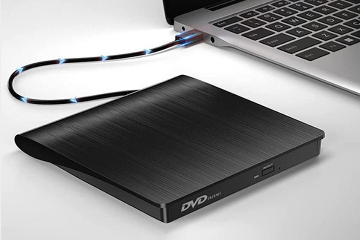 USB 3.0 Portable CD DVD Player Burner Reader Writer External CD/DVD Drive for Laptop PC V1263-JX-6357