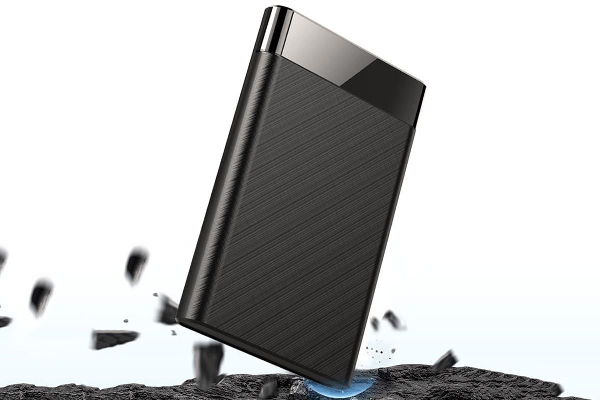 USB 3.1 Portable External Hard Drive Enclosure for SATA SSD HDD V1263-JX-6359