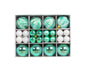 Xmas Balls Round Shape-Green V1263-JX-636