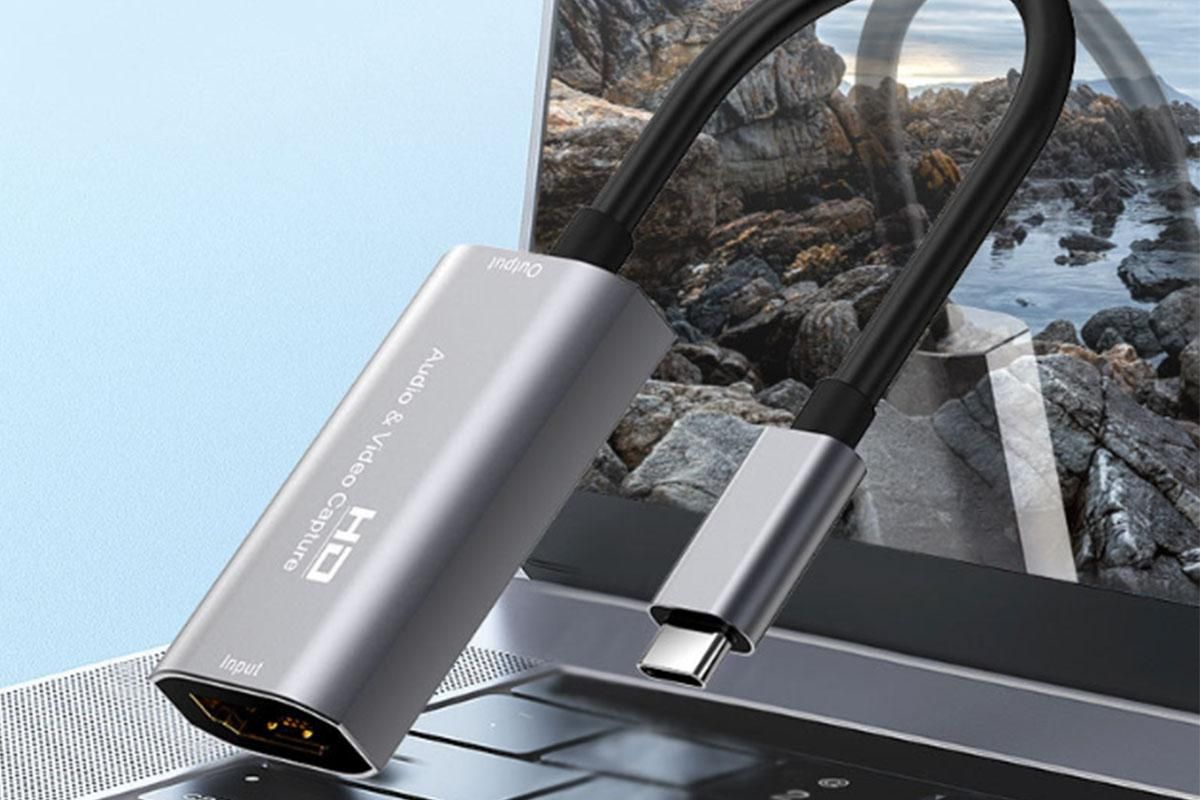 Video Capture Card USB3.0 HDMI to USB C Audio Capture Card for Gaming Live Streaming Video Recorder V1263-JX-6373