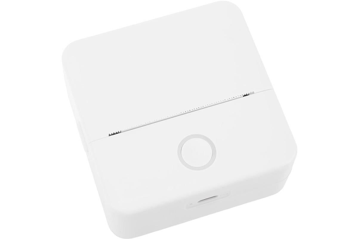 Thermal Mini Printer Mini Pocket Wireless Thermal Printer Bluetooth Photo Inkless Sticker Printer Compatible V1263-JX-6374-1