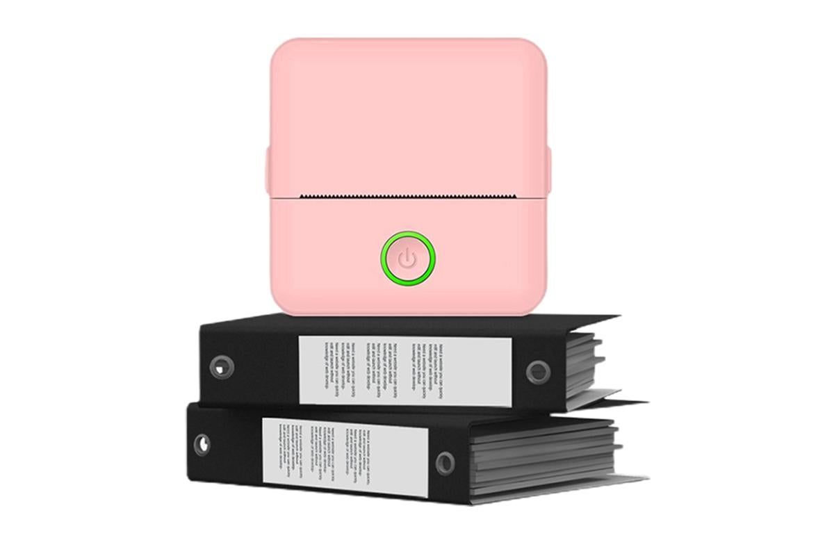 Thermal Mini Printer Mini Pocket Wireless Thermal Printer Bluetooth Photo Inkless Sticker Printer Compatible V1263-JX-6374-2