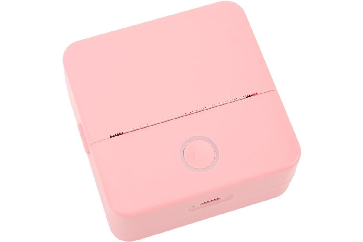Thermal Mini Printer Mini Pocket Wireless Thermal Printer Bluetooth Photo Inkless Sticker Printer Compatible V1263-JX-6374-2