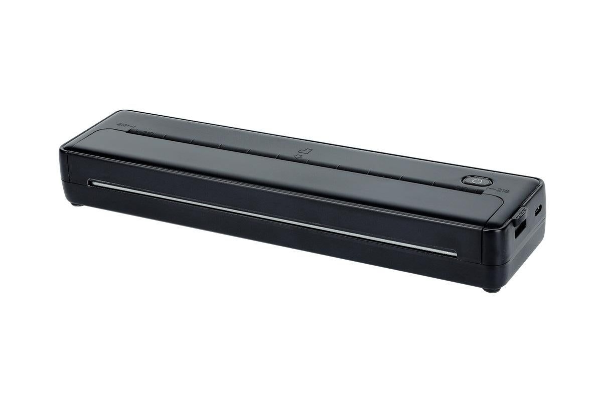 Portable Printer Wireless Bluetooth A4 Thermal Mobile Printer with 100Pcs Thermal Paper Inkless Printer V1263-JX-6375