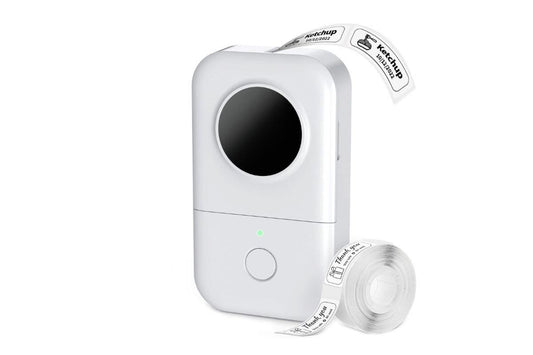 Portable Bluetooth Label Printer Mini Thermal Handheld Sticker Machine for Home & Office V1263-JX-6379