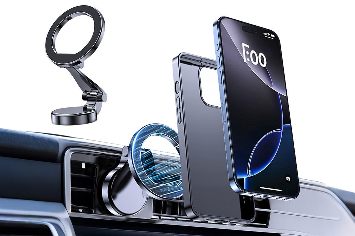 Foldable Car Phone Mount for Air Vent V1263-JX-6383