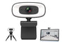 4K Webcam with Ring Light Built in Microphone and Tripod for Video Conferencing V1263-JX-6384