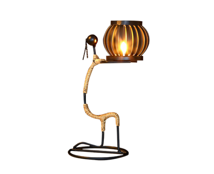 Nordic Candlestick Abstract Iron Men Candle Holder Home Bar Restaurant Decor- G V1263-JX-640