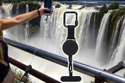 2PCS Retractable Anti-Theft Phone Tether Wrist Strap Holder V1263-JX-6401