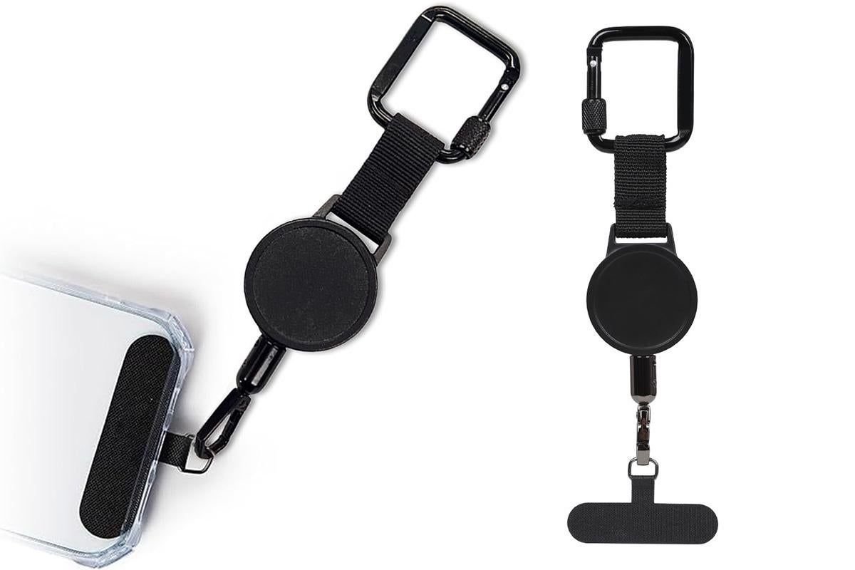 2PCS Retractable Anti-Theft Phone Tether Wrist Strap Holder V1263-JX-6401